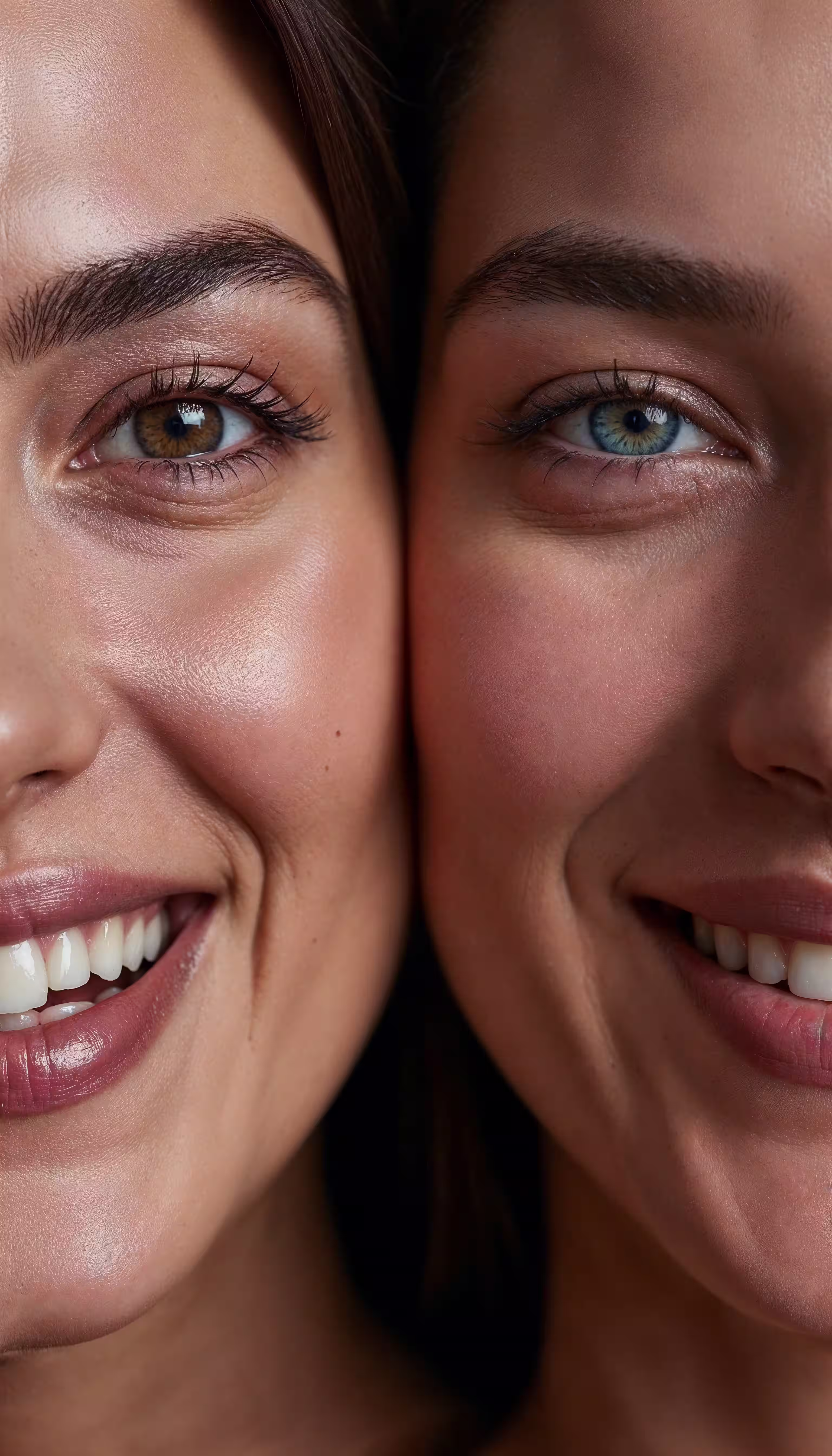 Portræt, der linker til før og efter siden